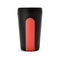 Hip Reusable Travel Cup - Midnight Black & Coral
