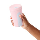 Hip Reusable Travel Cup - Blush Pink & Cloud Grey