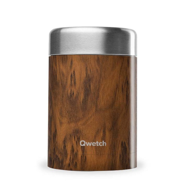 Qwetch Insulated Reusable Food Container : Wood