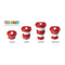 Pokito Collapsible Reusable Cup: Cherry Red