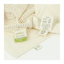 A Slice of Green organic cotton mesh produce Bags - Variety pack set of 3