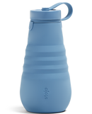 Stojo Collapsible Reusable Bottle 20oz: Steel Blue