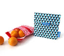 Snack 'n' Go Reusable Snack Bag: Tiles Blue