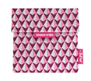 Snack 'n' Go Reusable Snack Bag: Tiles Pink