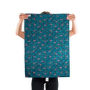 Wrag Wrap Reusable Reversible Crackle Wrap: Woven Ribbons